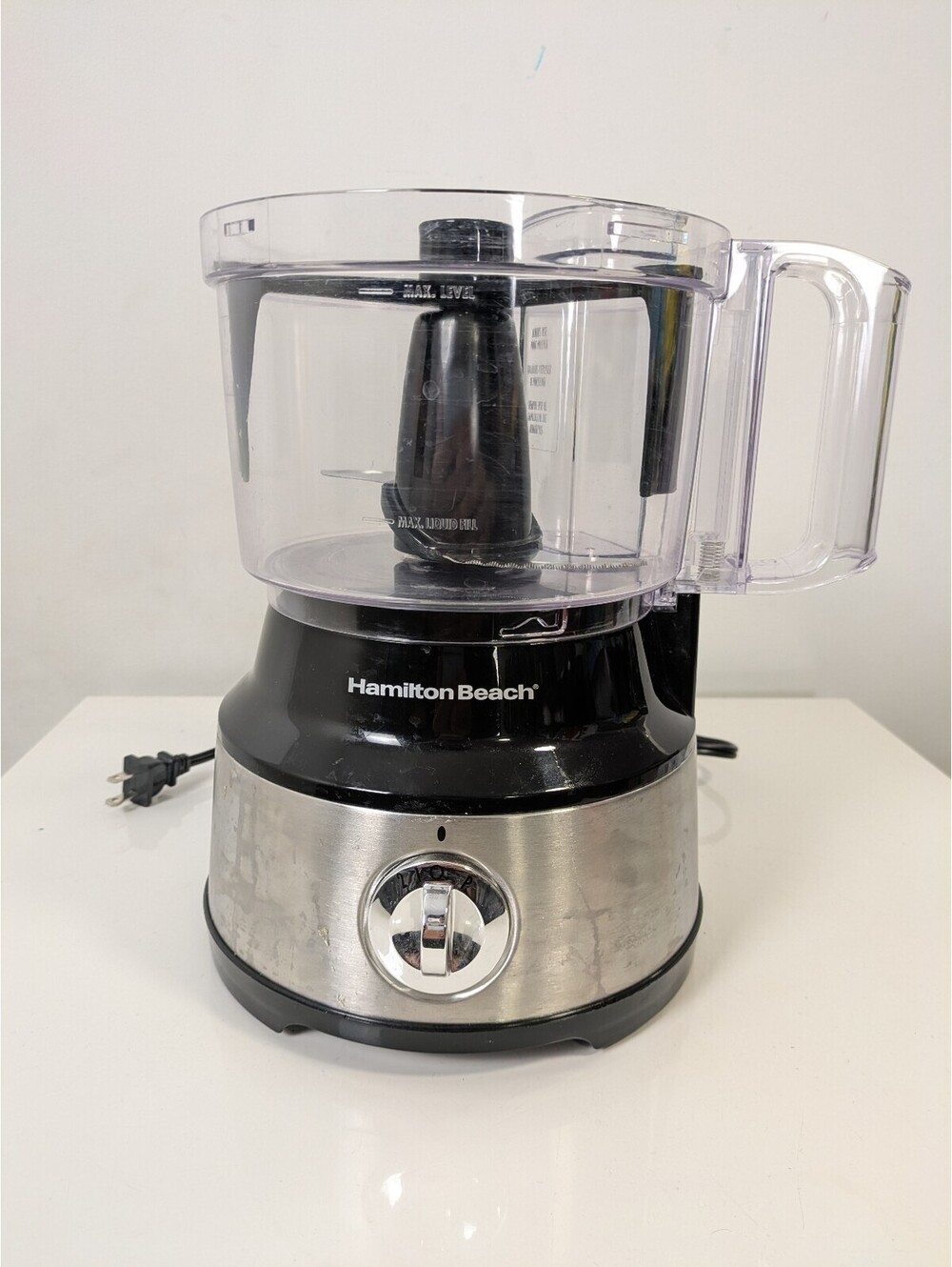 Hamilton Beach 10-Cup Food Processor Model 70730C Stainless Steel Base